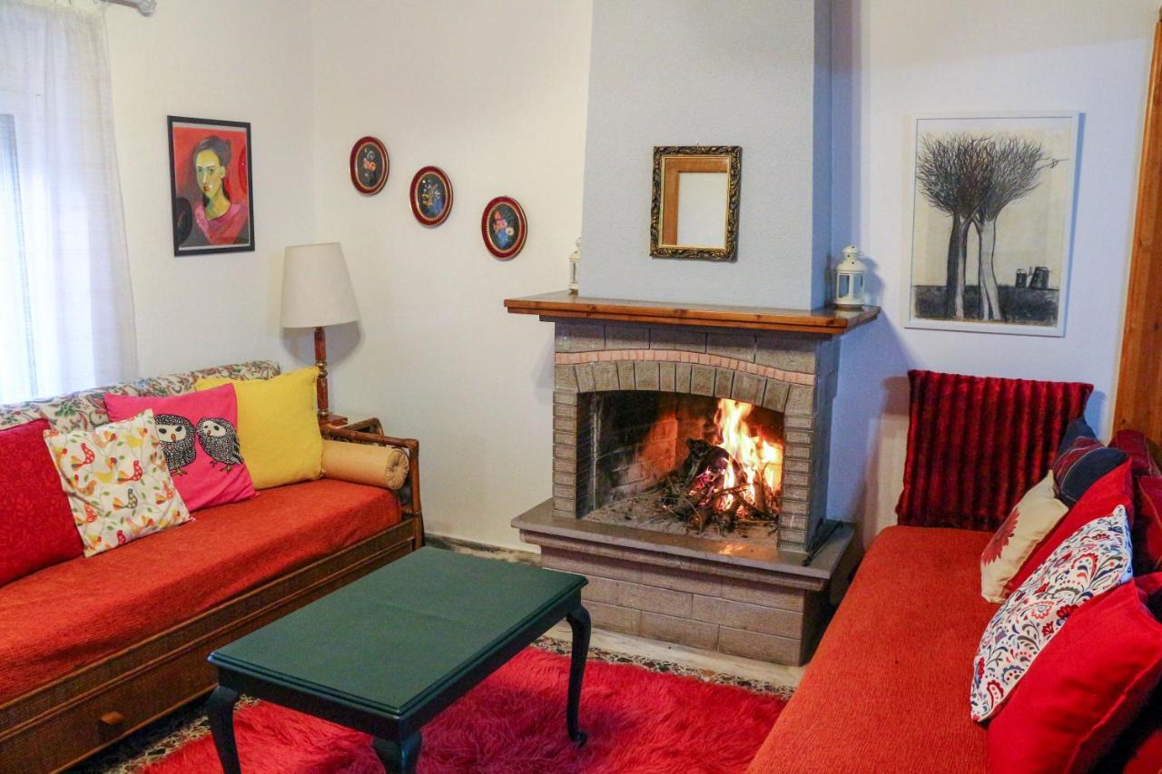 Breathtaking Lake View Cottage With A Fireplace Next To Ioannina City! Buitenkant foto
